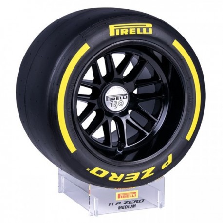 Pirelli Wind Tunnel Tyre Yellow 18' Scale 1:2
