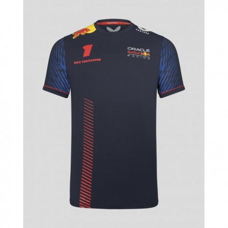 Red Bull Racing Team Max Verstappen Set Up T-Shirt Kid Navy
