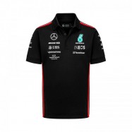 Mercedes AMG F1 Team Poloshirt Black 2023