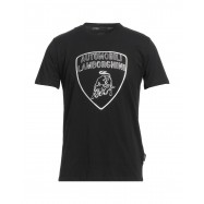 AUTOMOBILI LAMBORGHINI logo black t-shirt