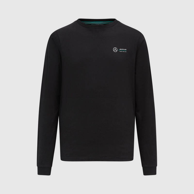 Mercedes-AMG F1 Tean Long Sleeve T-shirt Black