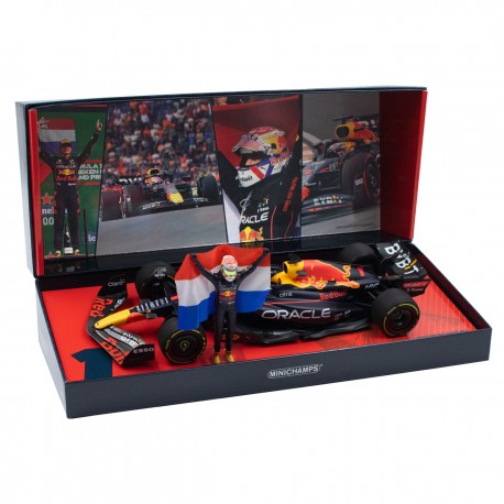 Max Verstappen Red Bull Racing Honda RB18 F1 Winner Netherland GP 2022 Limited Edition Scale 1/18
