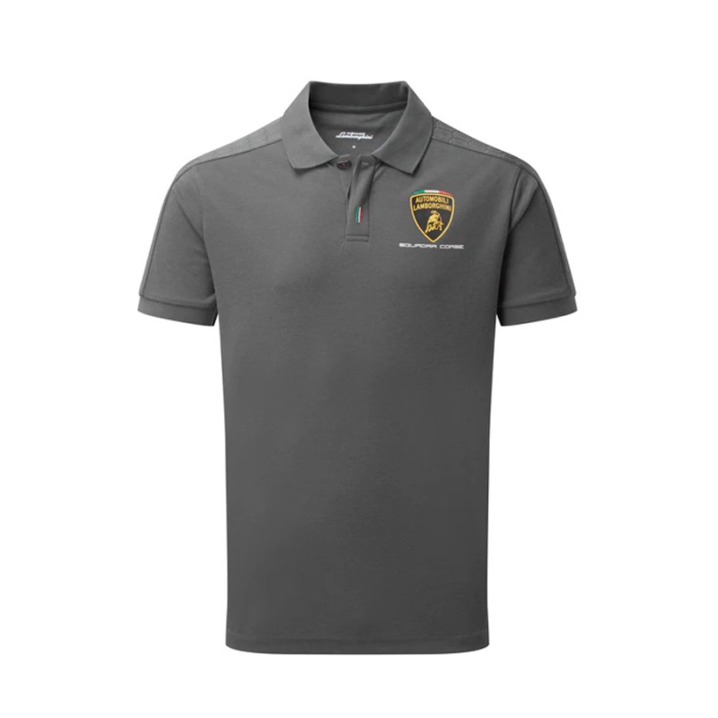 Automobili Lamborghini Squadra Corse Gray Polo