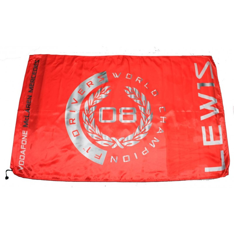 MCLAREN 2009 LEWIS HAMILTON FLAG