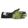 ALPINESTARS TECH-1 ZX V3 GLOVE TGRY/BLK/YEL/FL