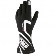 OMP FIRST-S FIA PILOT GLOVE BLACK COLOR