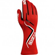 SPARCO LAND GLOVE FOR FIA DRIVER RED COLOR