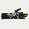 TECH-1 RACE V4 FIA/SFI GLOVES BLACK FLUO YELLOW