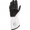 OMP TECNICA FIA PILOT GLOVE WHITE/RED COLOR