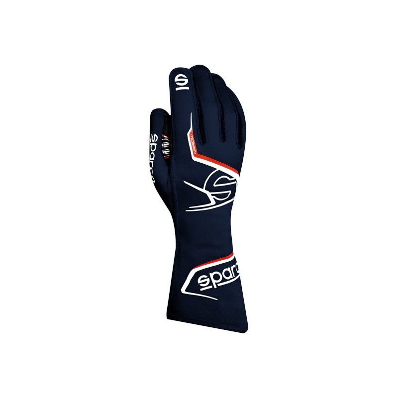 SPARCO ARROW DARK BLUE/RED FIA DRIVER GLOVE