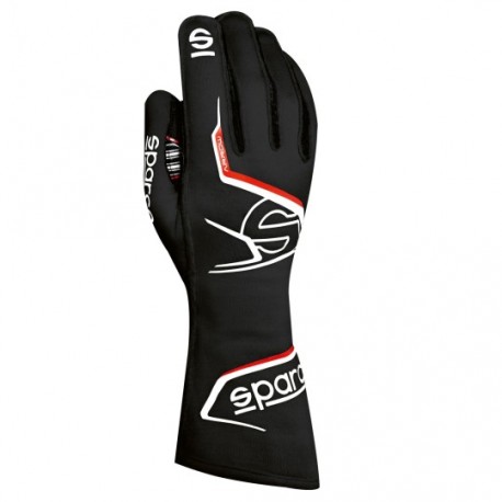 SPARCO ARROW FIA DRIVER GLOVE BLACK/RED