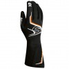 SPARCO TIDE FIA PILOT GLOVE BLACK/ORANGE