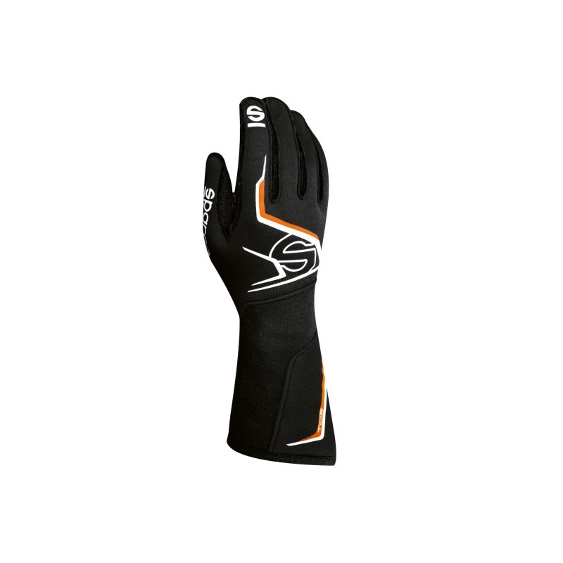 SPARCO TIDE FIA PILOT GLOVE BLACK/ORANGE