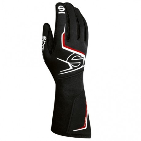 SPARCO TIDE FIA PILOT GLOVE BLACK/RED