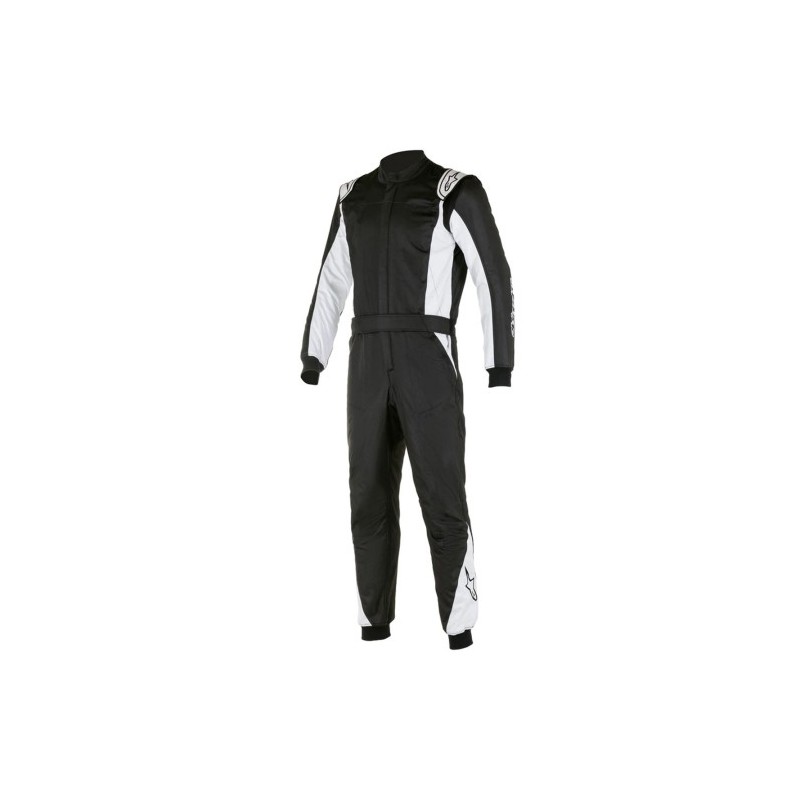 ALPINESTARS ATOM FIA SUIT BLACK/SILVER