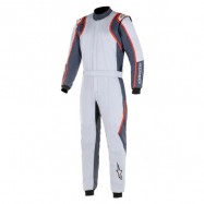 ALPINESTARS GP RACE V2 SUIT FIA SLV/ASP/RED