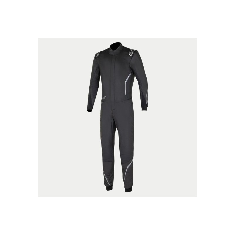 HYPERTECH V3 FIA RACING SUIT BLACK DARK SHADOW