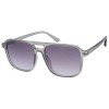 Sunglasses transparent grey frame smoke gradient Lens
