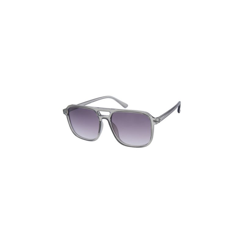 Sunglasses transparent grey frame smoke gradient Lens
