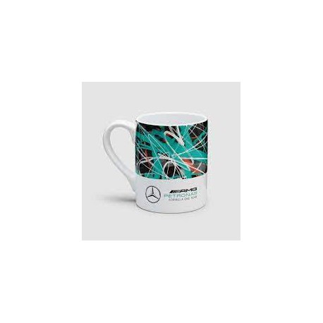 Mercedes AMG Petronas Motorsport Graffity Mug 310 ml Stoneware