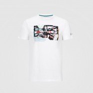 Mercedes-AMG Petronas Lewis Hamilton Graphic T-Shirt White