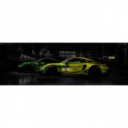 Manthey Art Print - Porsche 911 GT3R Grello DTM Team Champion 2023 90X30CM Limited Edition 25pieces