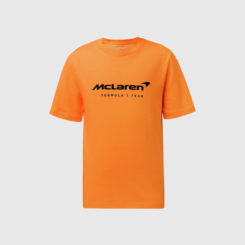 McLaren F1 Kids Core Essentials T-shirt Orange