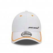 McLaren Automotive Contrast Piping White 9FORTY Adjustable Cap