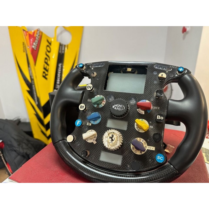 SCUDERIA FERRARI steering wheel MICHAEL SCHUMACHER LIMITED EDITION No 073/250p.