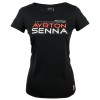 Ayrton Senna T-Shirt McLaren World Champion 1988 Black