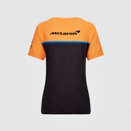 McLaren F1 Team WomensTeam Set Up T-Shirt Black/Orange