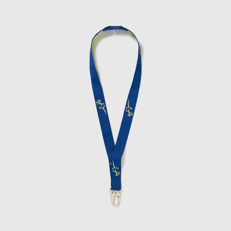 Ayrton Senna Lanyard Blue