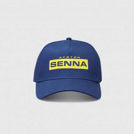 Ayrton Senna Blue Cap