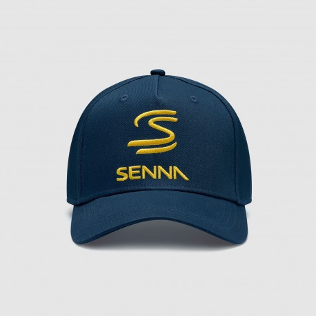 Ayrton Senna Logo Cap Navy