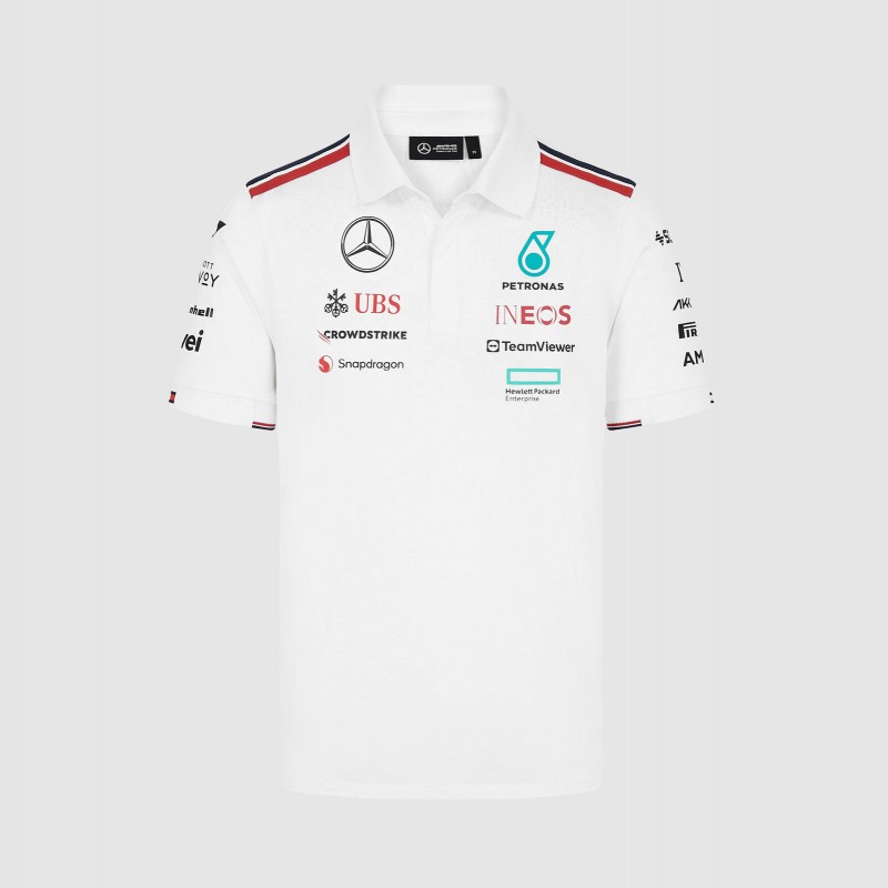Mercedes-AMG F1 Team 2024 Team Polo White