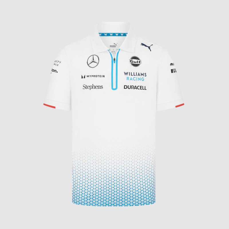 Williams Racing 2024 Team Polo White