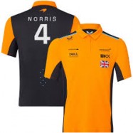 McLaren F1 Team Lando Norris 4 Polo Orange/Black