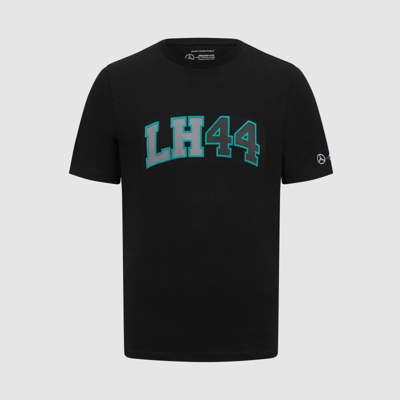 Mercedes-AMG F1Team Lewis Hamilton LH44 T-shirt Black