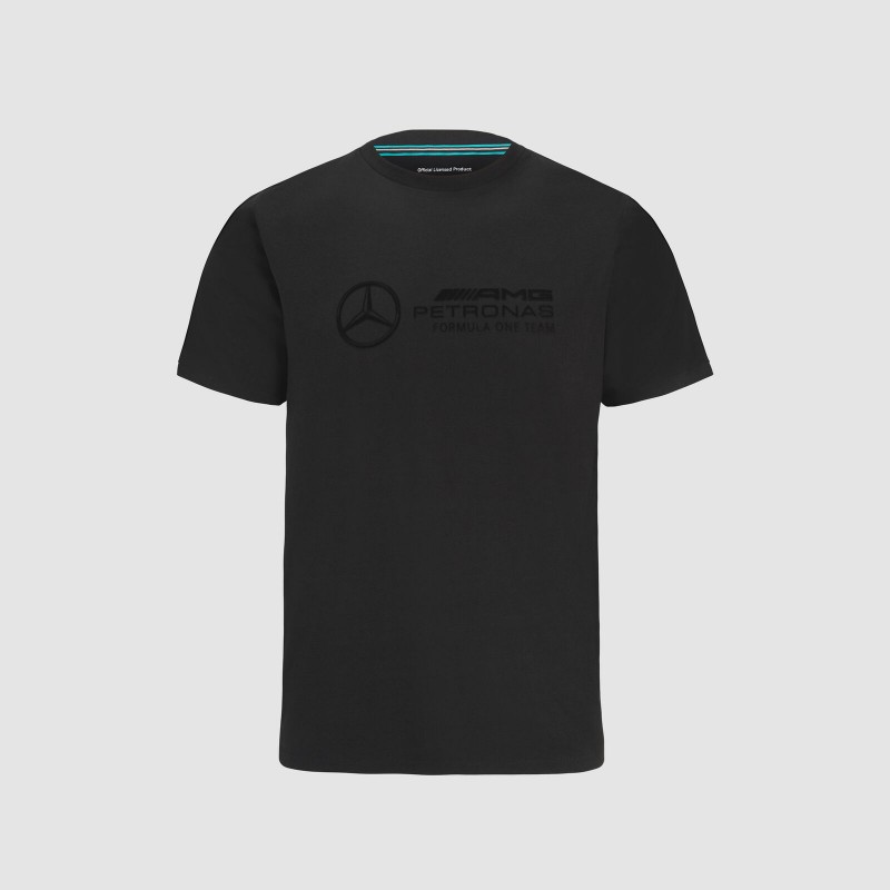 Mercedes-AMG Petronas F1 Team Stealth Logo Black T-Shirt
