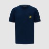 Ayrton Senna T-shirt Small S Navy T-Shirt