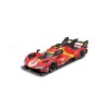 2023 Ferrari 499P 51 Winner 24h LeMans 1:18 Bburago diecast Scale Model car red