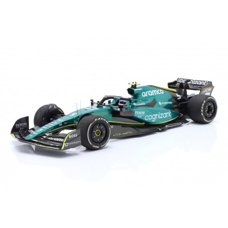 Sebastian Vettel Aston Martin F1 Team AMR22 Last Race Abu Dhabi GP 2022 Limited Edition 333 pieces Scale 1/18