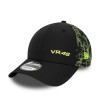 NEW ERA 9FORTY® GLITCH VR46 CAP BLACK/NEON