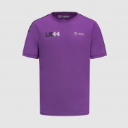 Mercedes-AMG F1 Team Lewis Hamilton LH44 Sports T-shirt Purple
