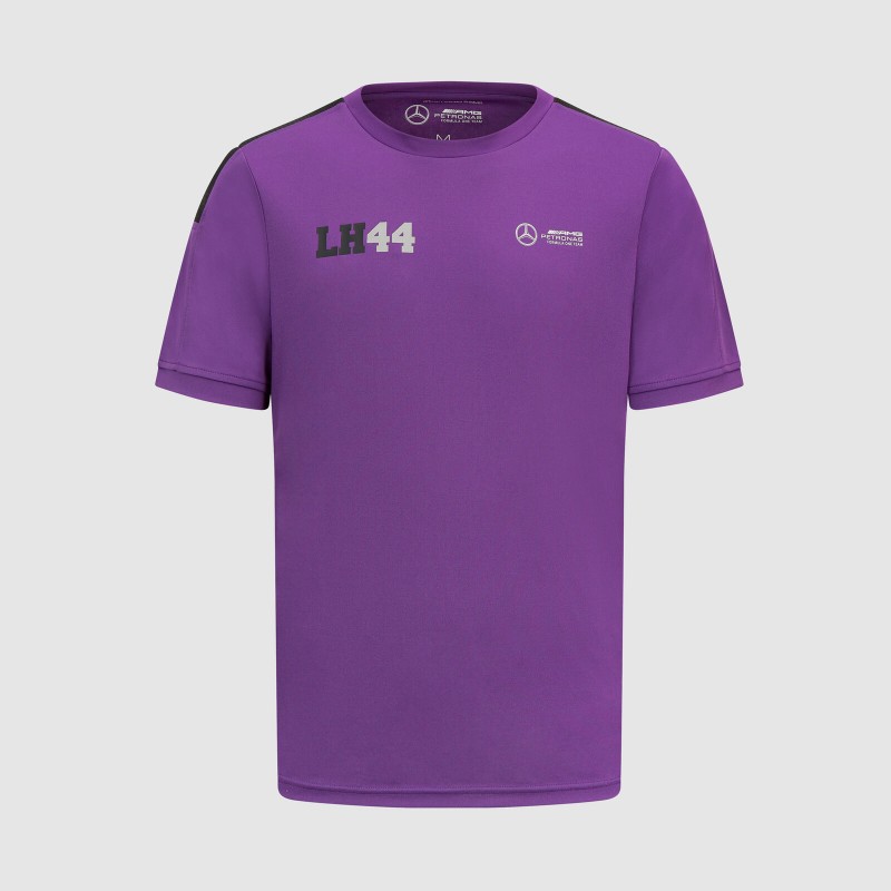 Mercedes-AMG F1 Team Lewis Hamilton LH44 Sports T-shirt Purple