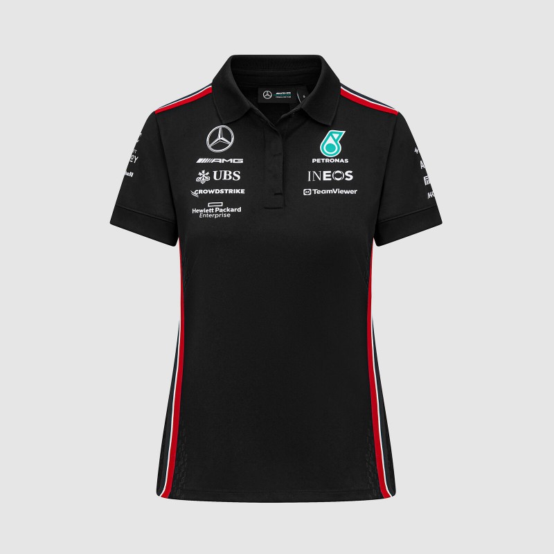 Mercedes-AMG F1 Women's Team Polo Black