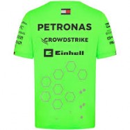 Mercedes-AMG F1 Team 2024 Team Set Up T-shirt Green