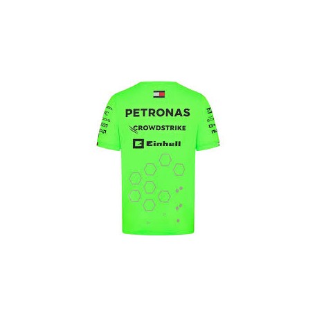 Mercedes-AMG F1 Team 2024 Team Set Up T-shirt Green