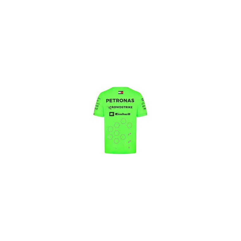 Mercedes-AMG F1 Team 2024 Team Set Up T-shirt Green