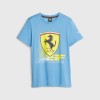 Scuderia Ferrari F1 Team Kids Shield T-shirt Blue